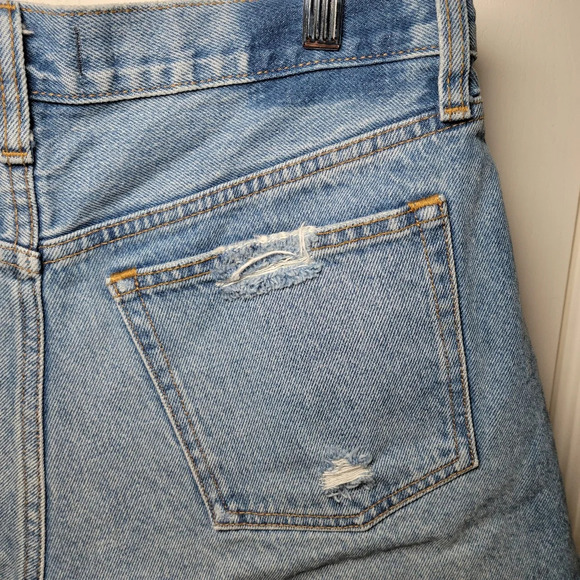 Abercrombie & Fitch The Boyfriend Short Mid Rise Curve Love | Size 28/6 - Picture 7 of 8